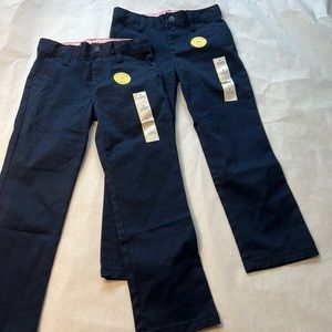 Cat & Jack Girls Uniform Pants Bundle